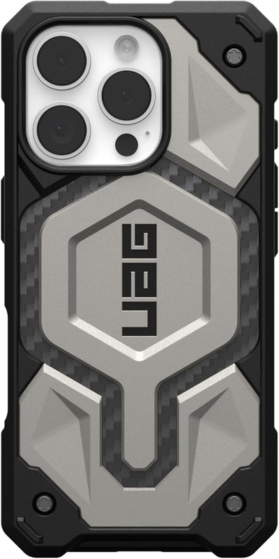 UAG iPhone 16 Pro Monarch Pro Magsafe Case - Titanium