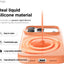 Elago iPhone 17 Pro Max Magnetic Silicone Case (Camera Control Key Included) - Orange