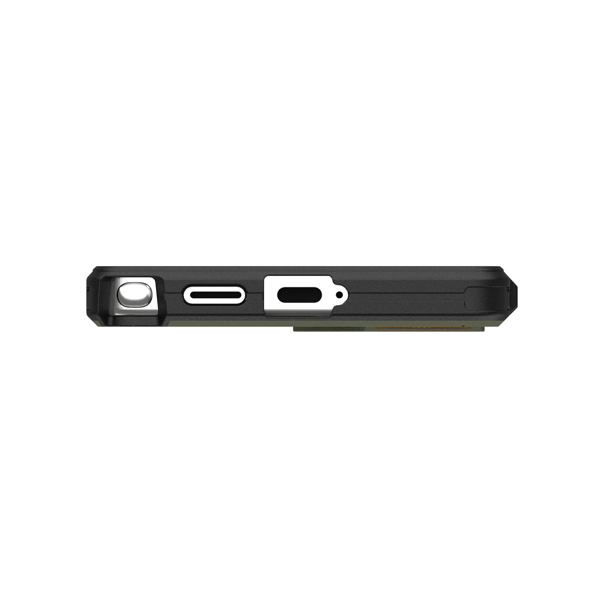 UAG Samsung Galaxy S25 Ultra Civilian MagSafe Case - Olive Drab/Orange