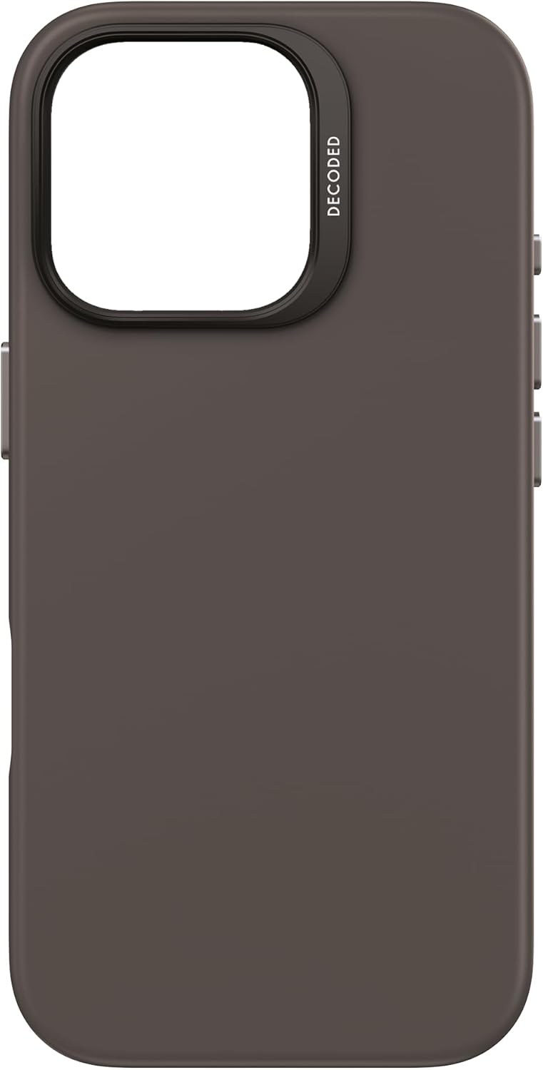 Decoded iPhone 16 Pro AntiMicrobial Silicone Case - Black