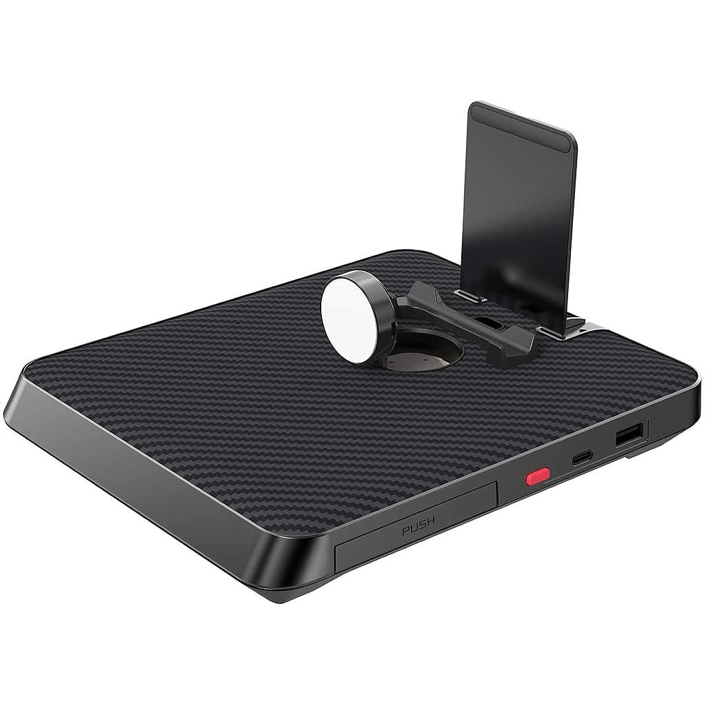 Pitaka Air Omni (6 In 1 Charging Station) - Apple Watch Charger Built In - Black