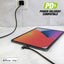 Scosche StrikeLine™ HH 2-in-1 USB-C to C®/Lightning™ Cable - Black