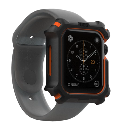 UAG Apple Watch 44Mm Series 6/5/4/Se/Se2 Rugged Case - (Warehouse Packed) - Black/Orange