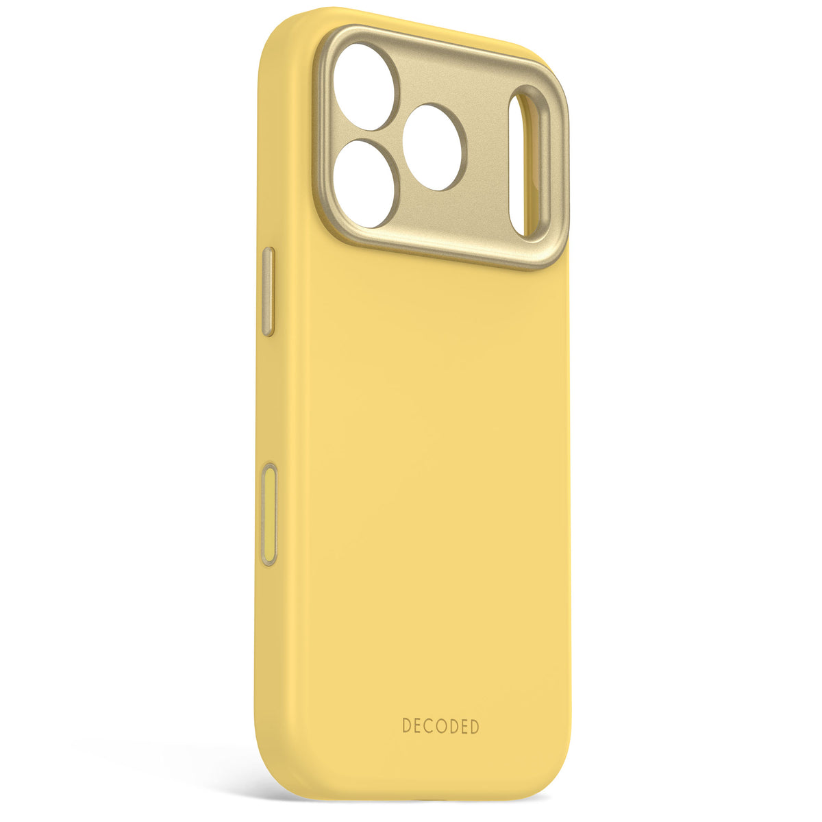 Decoded AntiMicrobial Silicone Backcover Case For Apple iPhone 18Pro Max / Apple iPhone 17 Pro Max - Citron