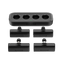 RavPower 4 in 1 (2 USB-C + 2 Lightning) 5000mAh Power Bank Station - Black