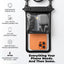 Seawag Smartphone Waterproof Case 6.9" With Additional Pocket - Black