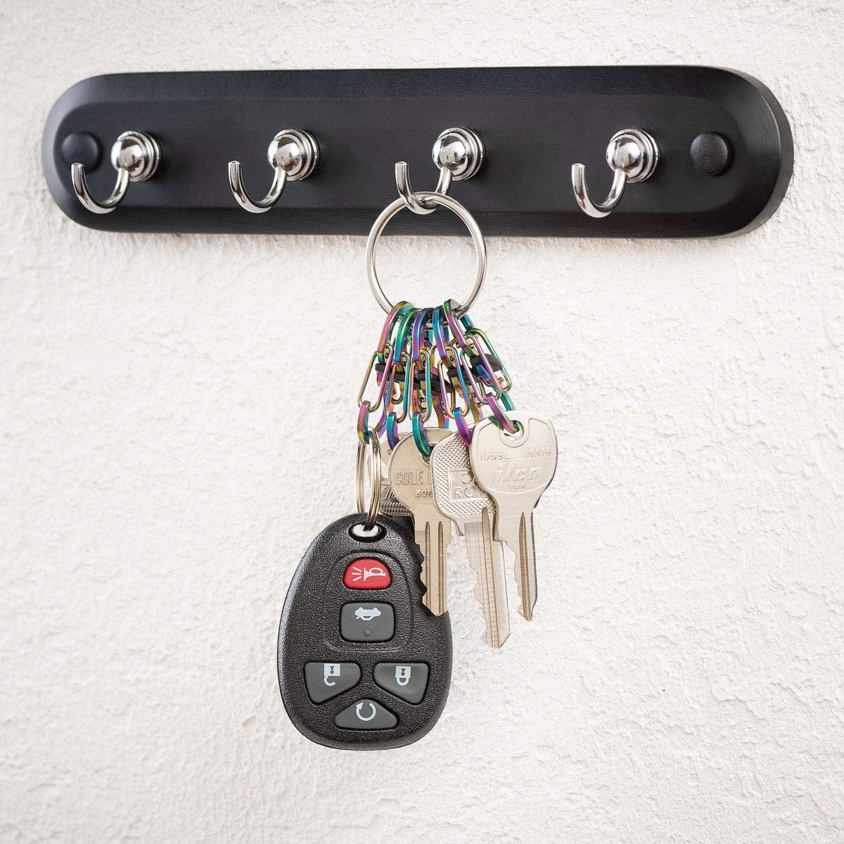 Niteize Keyring Locker™ S-Biner® Stainless Steel - Spectrum