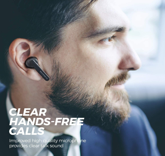 Soundpeats Truecapsule Wireless Earbuds - Black