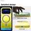 Elago Magnetic Silicone Case (Camera Control Key Included) For Apple iPhone 18 Pro Max / Apple iPhone 17 Pro Max - Neon Yellow