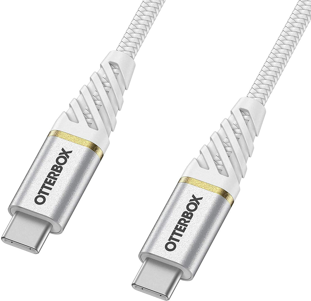 Otterbox Usb-C To Usb-C Fast Charge Cable – Premium 2 Meter - White