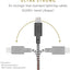 Native Union Belt Cable XL - USB A / Lightning / 3 Meter / Zebra