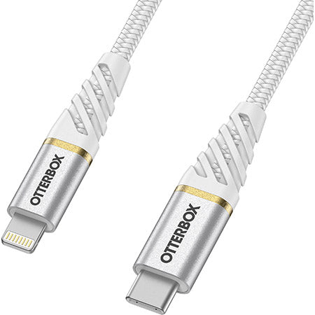 Otterbox Lightning To Usb-C Fast Charge Cable - Premium 1 Meter  - White