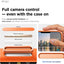 Elago iPhone 17 Pro Max Magnetic Silicone Case (Camera Control Key Included) - Orange