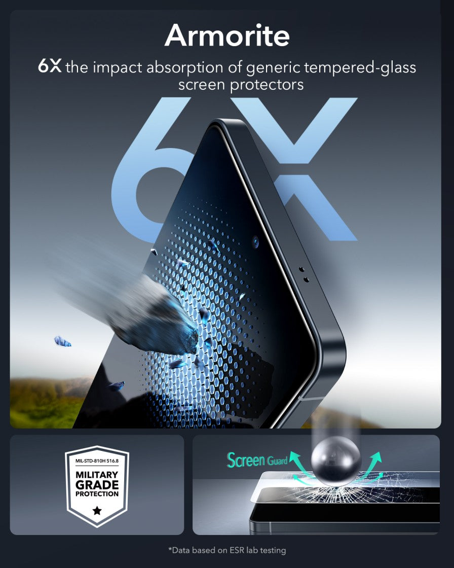 ESR UltraFit Armorite Pro Screen Protector For Samsung Galaxy S26 Ultra - Clear