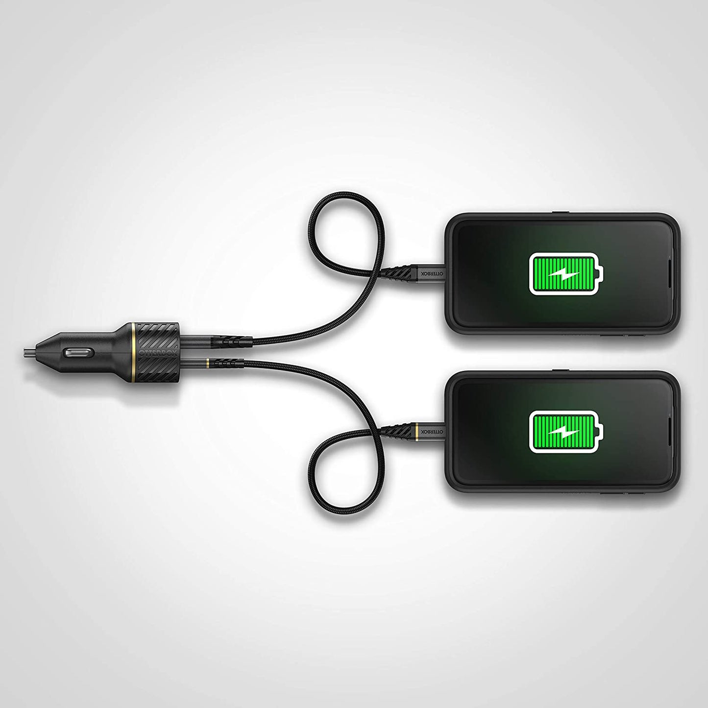 Otterbox Car Charger 30W - Usb-C 18W + Usb-A 12W Usb-Pd - Black