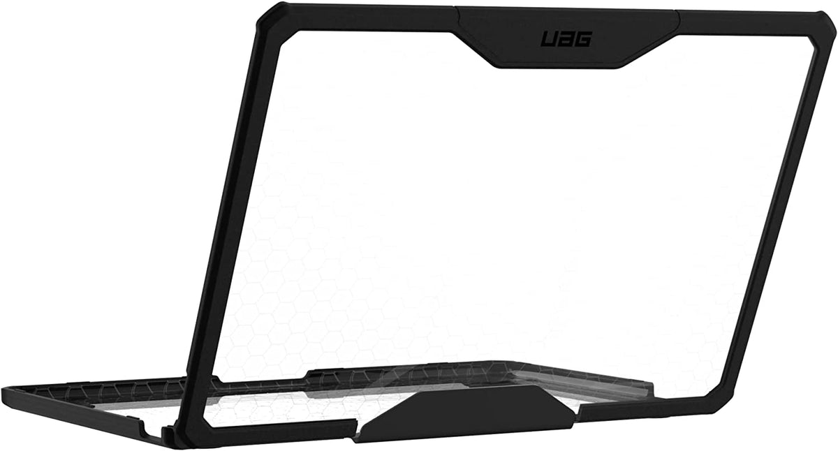 UAG Macbook Air 13" M2/M3/M4 (2022-) Plyo Case - Ice/Black