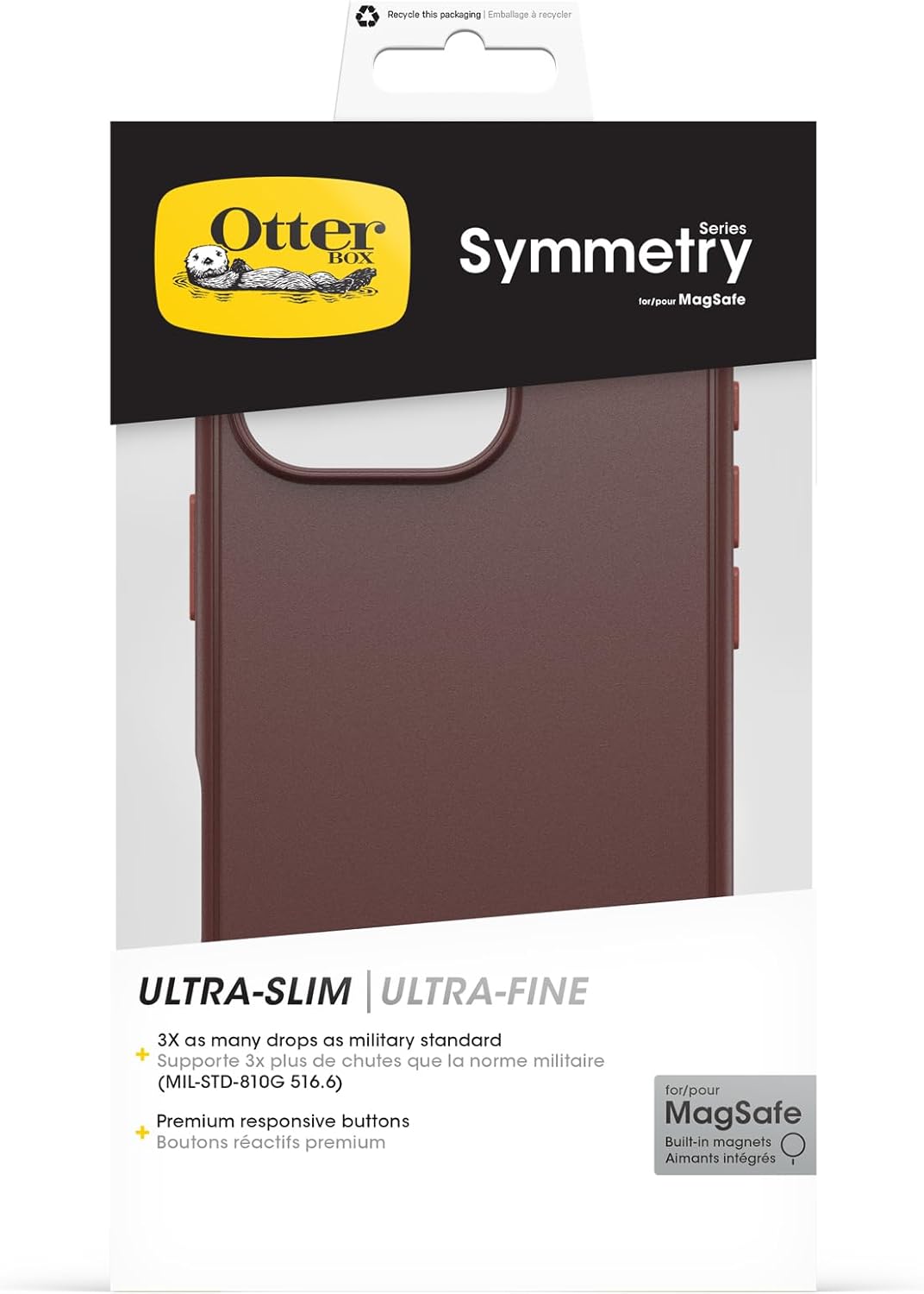 Otterbox Iphone 16 Pro Symmetry Magsafe Case - Brown