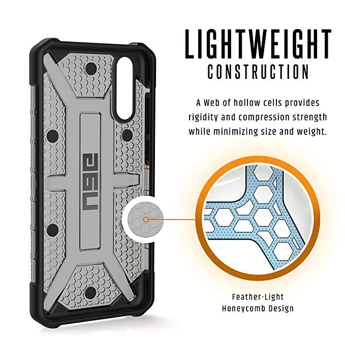 UAG Huawei P20 Plasma Case - Ash/Black