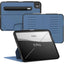 Bundle Offer - ZUGU iPad Pro 11 Gen 5/6 (2024-2025) Case - Slate Blue + Rain Design mStand Tablet Plus iPad Stand - Silver