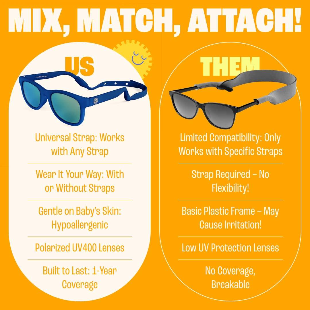 Baby Sunnies baby sunglasses - Navy Blue
