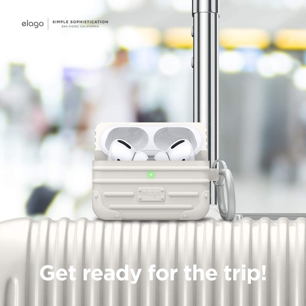 Elago Airpods Pro Suit Case - White