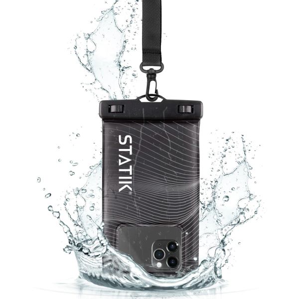 Statik Marcase Floating Waterproof Phone Pouch Case - Black
