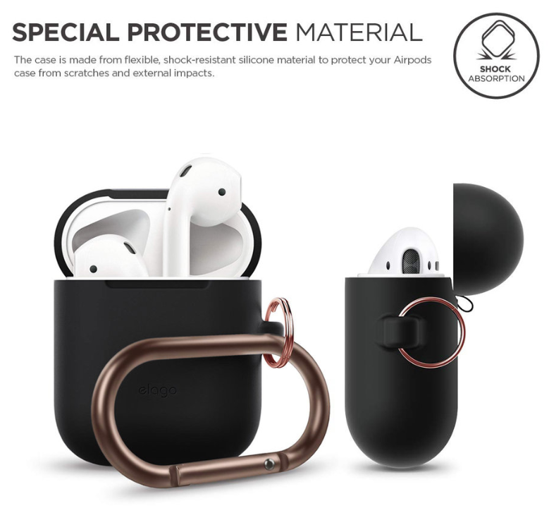 Elago Airpods 1&2 Hang Case - Black