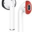 Elago Airpods 1&2 Secure Fit (2 Pairs) - Black/Red