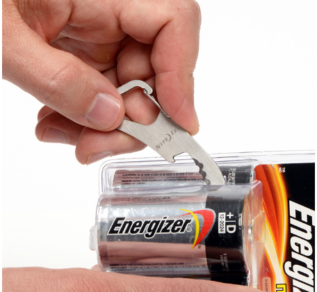 NiteIze DoohicKey® ClipKey Key Tool - Stainless