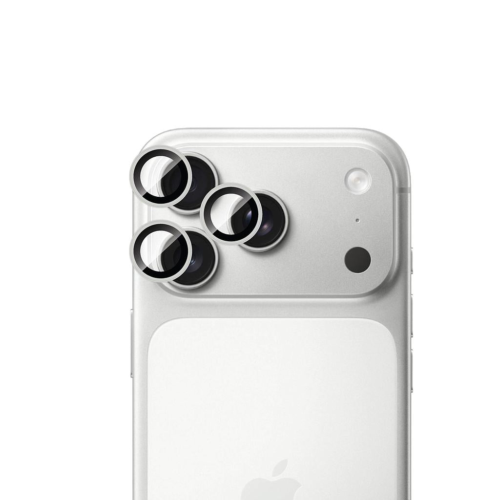 Eltoro Indivual Ar Metal Rings Camera Lens Protector for iPhone 17 Pro/Pro Max - Silver