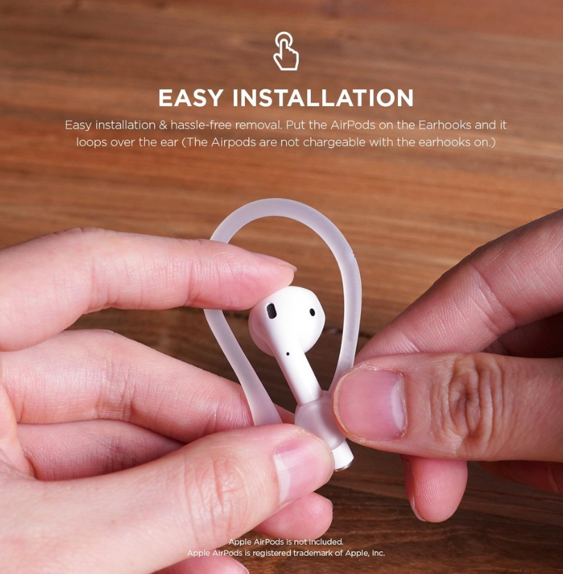 Elago Airpods 1&2 Earhooks - Nightglow Blue