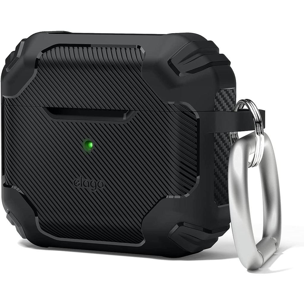 Elago Airpods 3 Solid Armor Case - (Warehouse Packed) - Black