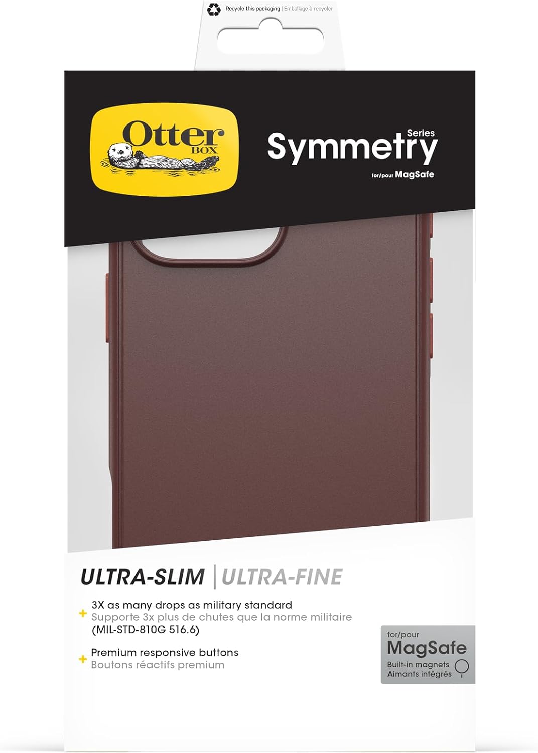 Otterbox Iphone 16 Pro Max Symmetry Magsafe Case - Brown