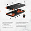 UAG Samsung Galaxy S22 Ultra Civilian Case - Black