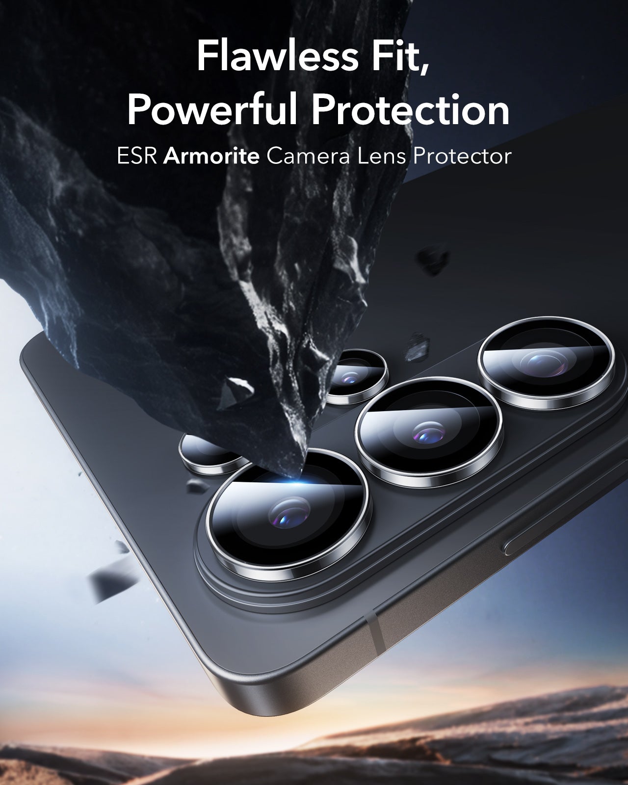 ESR Armorite Camera Glass Protectors For Samsung Galaxy S26 Ultra - Clear