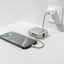 Lzel Mini Neurode Sync Power Bank with Built-in-Cable - 10000mAh / 22.5W / USB-A / USB-C / Silver