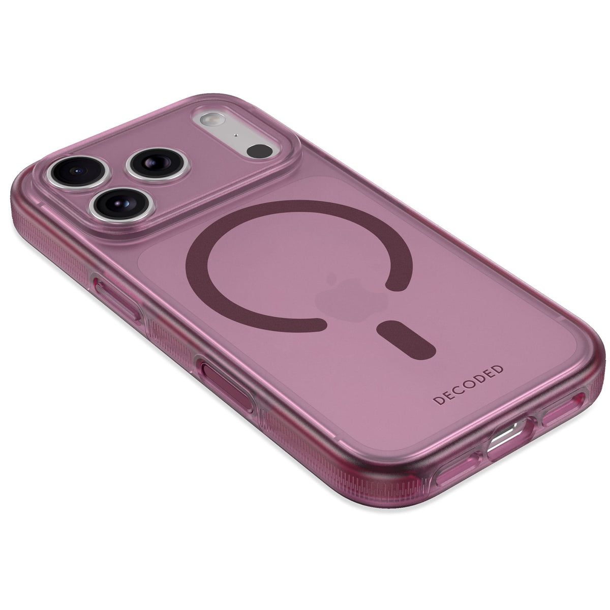 Decoded DropTec Transparent Backcover Case For iPhone 18 Pro Max / Apple iPhone 17 Pro Max - Frosted Sage