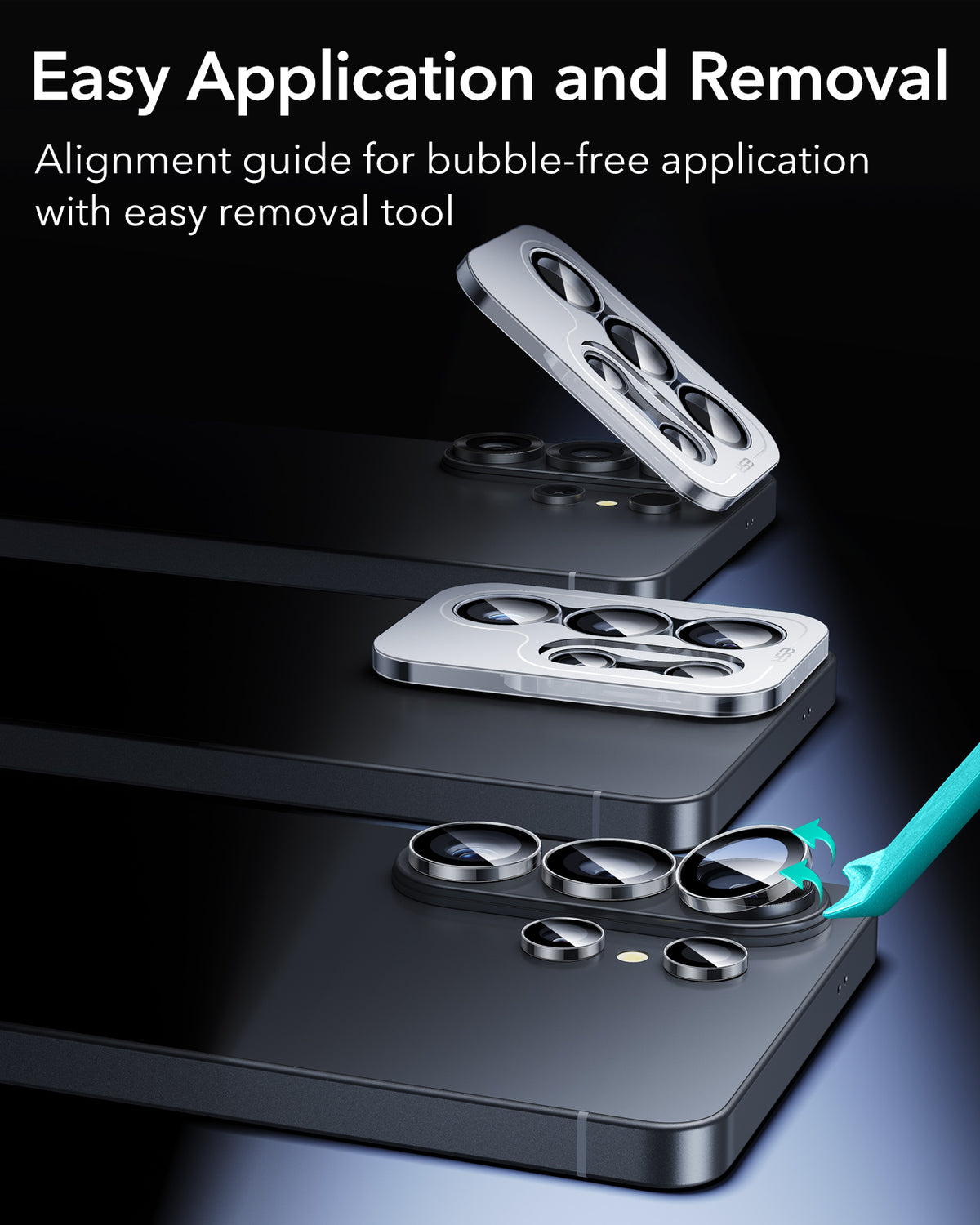ESR Armorite Camera Glass Protectors For Samsung Galaxy S26 Ultra - Clear