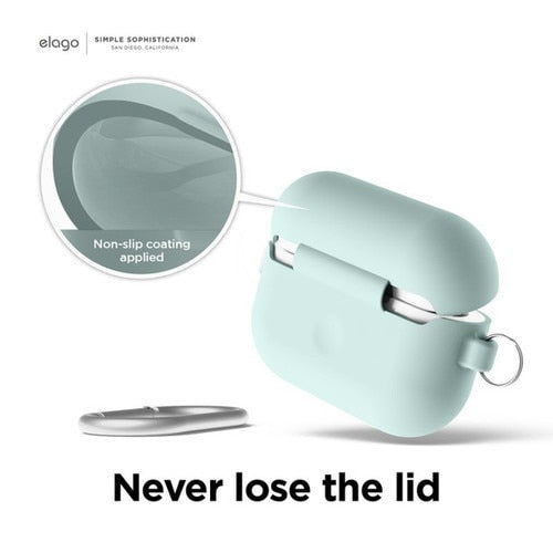 Elago AirPods Pro 1&2 Silicone Hang Case - Mint Accessories > Mobiles & Tablets