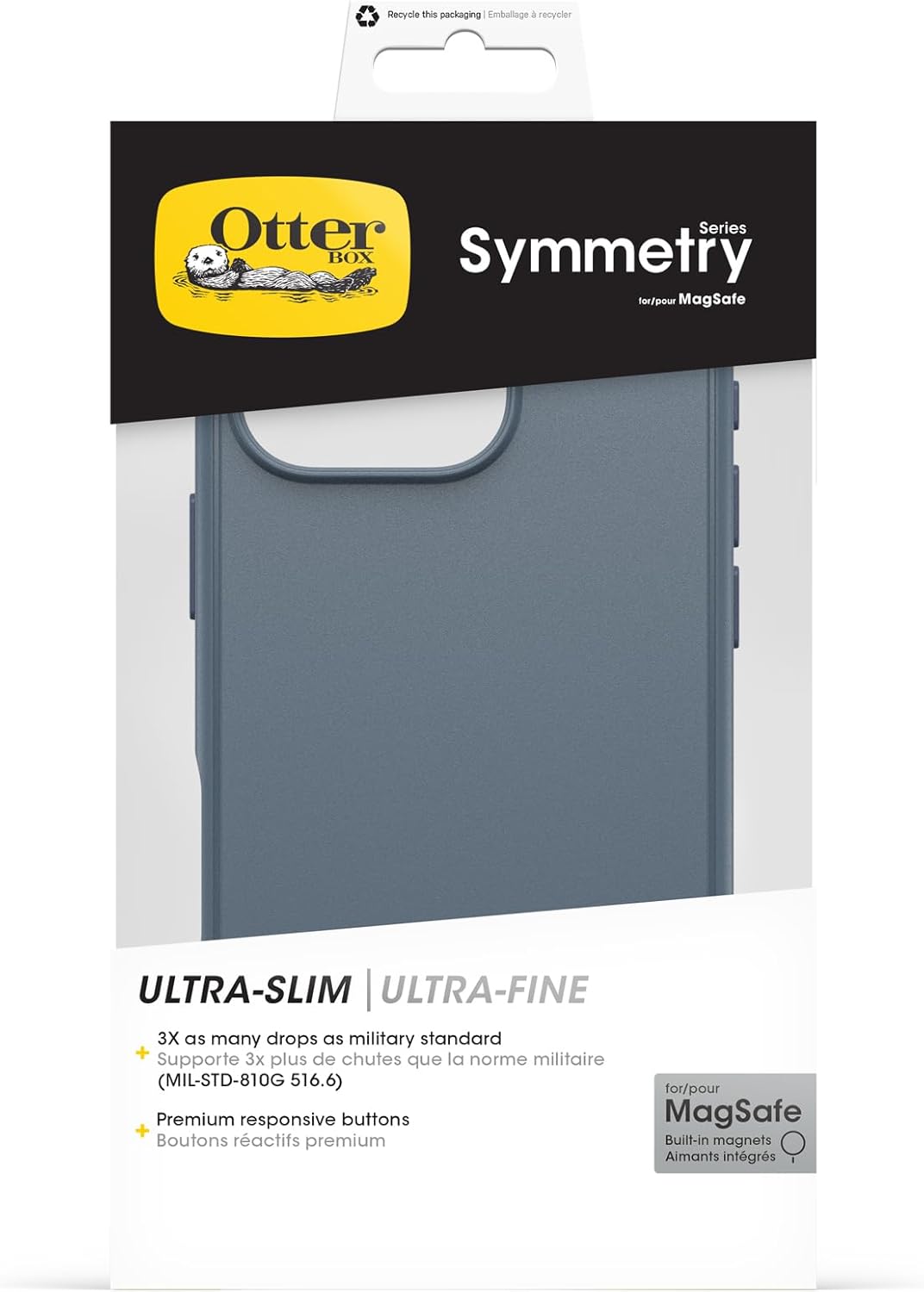 Otterbox Iphone 16 Pro Max Symmetry Magsafe Case - Blue