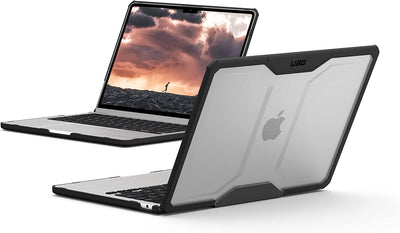 UAG Macbook Air 13" M2/M3/M4 (2022-) Plyo Case - Ice/Black