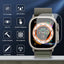 LZEL Zentrix Shield Titanium Edge Screen Protector For Apple Watch 49mm / Transparent