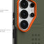 UAG Civilian With Magnet Case For Samsung Galaxy S26 Ultra - Olive Drab/Orange