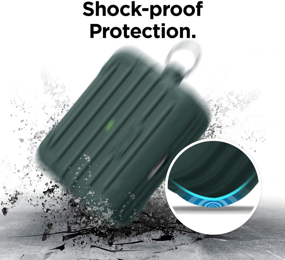 Elago Airpods Pro Suit Case - Midnight Green