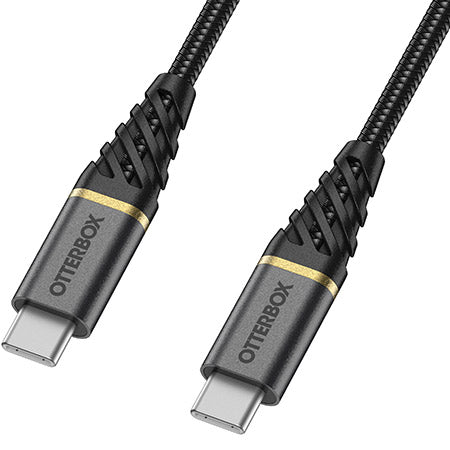 Otterbox Usb-C To Usb-C Fast Charge Cable – Premium 1 Meter - Black