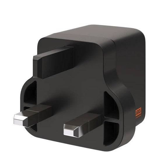 UAG Wall Charger  SRGE 30W 2Port UK Black - Black