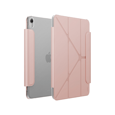 Uniq Camden Lite Case With Detachable Pencil Sleeve for iPad Air 11" (M2-M4) - Blush Pink