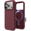 Elago Magnetic Silicone Case (Camera Control Key Included) For Apple iPhone 18 Pro / Apple iPhone 17 Pro - Burgundy
