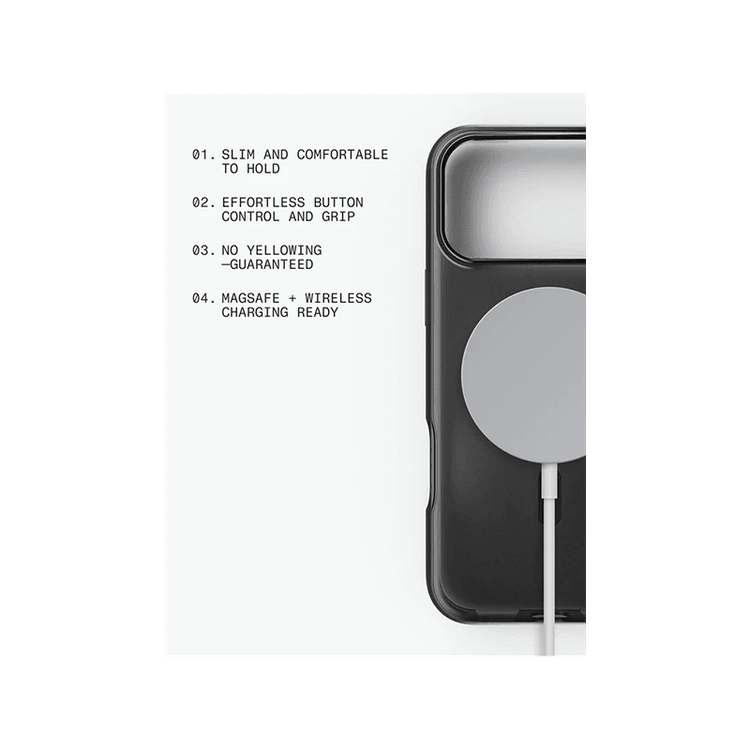 BodyGuardz Ace Pro MagSafe Case for iPhone 18 Pro - Smoke Black