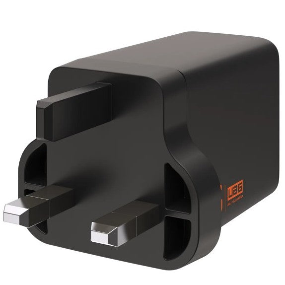 UAG Wall Charger SRGE 65W 3Port UK - Black
